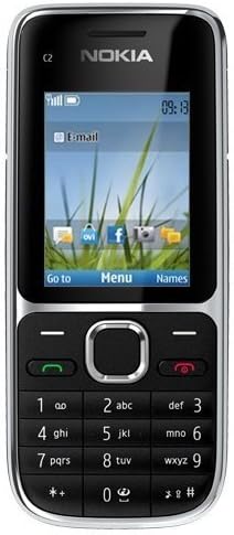 Nokia-C2-01 Црна Отклучен Gsm QuadBand 3G Бар Мобилен Телефон