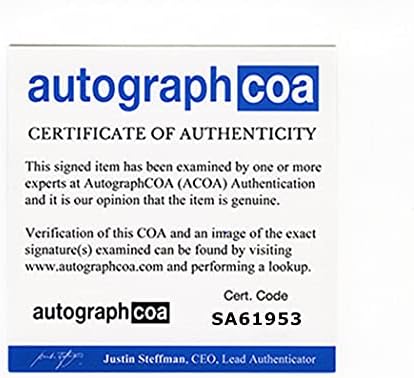 Hugh Jackman Најголемата скрипта на шоу -шоуто потпиша автограмиран автентичен ACOA COA