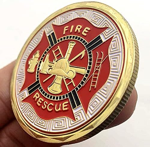 Свети Флоријан Покровител На Пожарникар Предизвик Монета Подарок За Пожарникар