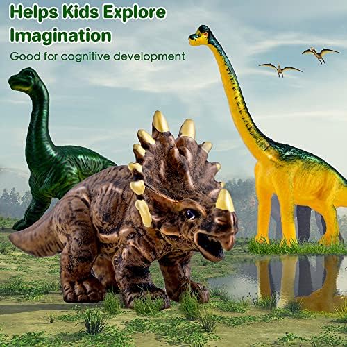 Играчки за диносауруси за Деца 3-5, 24 парчиња Играчки За Изненадување На Светот На Диносаурусите Поставени Со Различна Фигура На Дино,