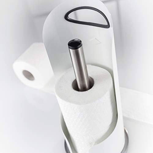 Веско пешкир рачка држач за тоалетна хартија, црна