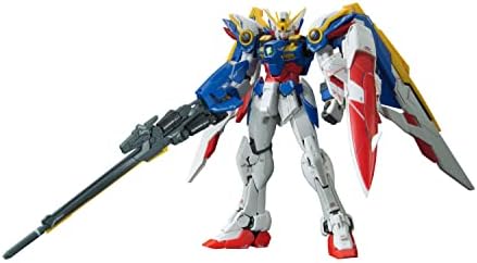 Bandai Hobby RG нов мобилен костум Gundam W бескрајни валцеви XXXG-01 Wing Gundam EW 1/144 Scale Code Coded Coded Plastic Model