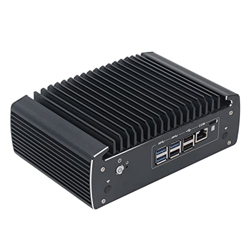 Hyuduo Industrial Mini PC Server Server Switch со вграден прекинувач за операции DC12V