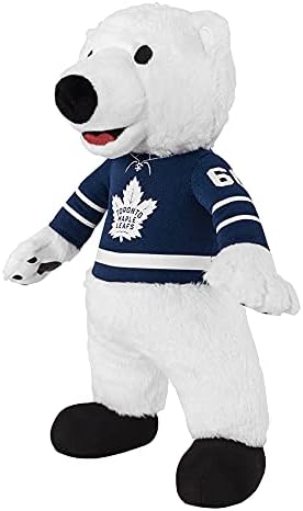 Bleacher Creatures Toronto Maple Leafs Carlton 10 кадифен фигура - маскота за игра или приказ