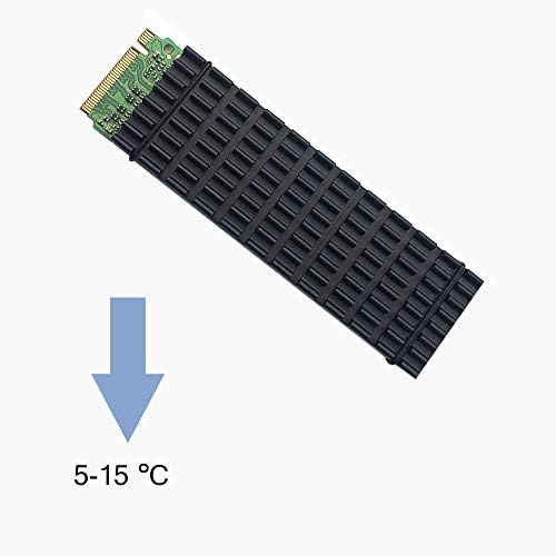 PCIe NVMe M. 2 SSD Ладилник Ладилник Со Термичка Подлога (2 Пакување )