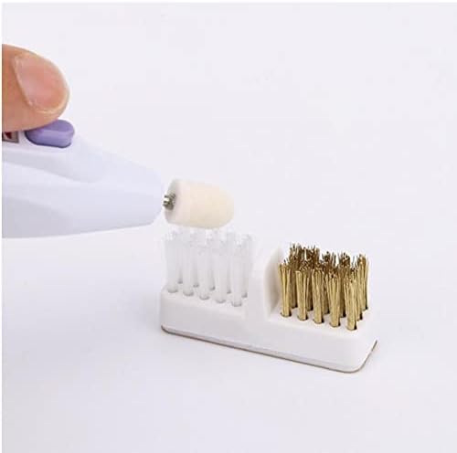 Повеќенаменски четки за чистење Set1PC Електричен маникир за чистење чистач за чистење на четка за чистење на нокти, чиста алатка за четка за