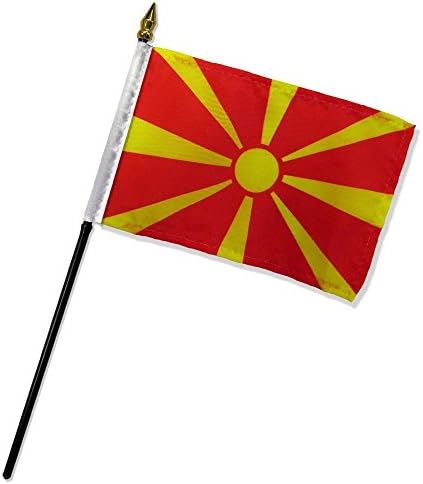 Македонија 4 х6 Биро Стап Знаме