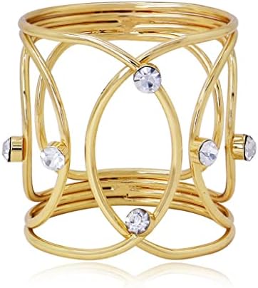 XJJZS 6 парчиња салфетка торба прстен тродимензионален дијамантски салфетка прстен хотел табела свадба додатоци