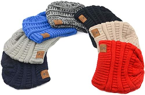 Зандо Бебе Бејнс за девојчиња Зимски капачиња Топло новороденче дете за деца плетени капи.