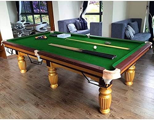 Табела за маса на базени со котло, се чувствува 9ft Felt Snooker Table Adportory Pool Billiard Table Table Prain со страничен модел на завиткување: