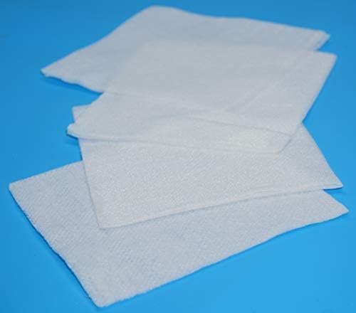 Монарх Стерлинг не-ткаени гази сунѓери 3 инчи x 3 инчи 4 не-стерилни за облекување на рани, подготвување, чистење и чистење-200