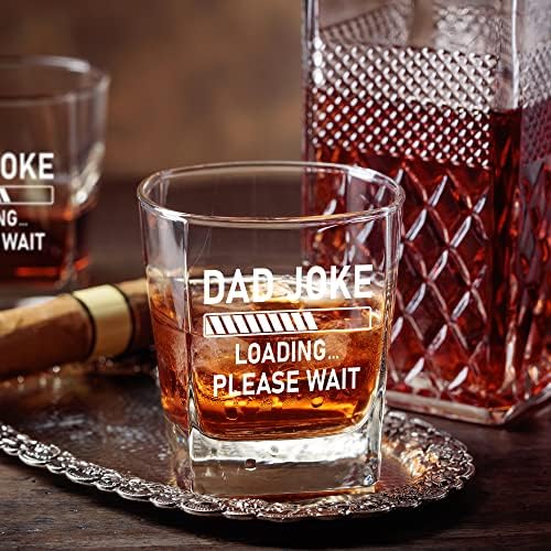 ТАТО ШЕГА ВЧИТУВАЊЕ Смешни Виски Очила Подарок За Тато - Новина Роденден, Татковци Ден Подарок За Тато, Мажи, Татко, Него,