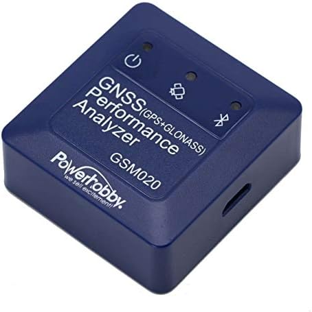 Powerhobby GNSS Анализатор на перформанси Bluetooth GSM020 RC GPS + мерач на брзина на GLONASS и дневник на податоци
