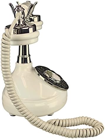 Дизајн Toscano Brittany Neophone 1929 Rotary Cortared Retro-Phone-Vintage Decorative Telephones, една големина, бела