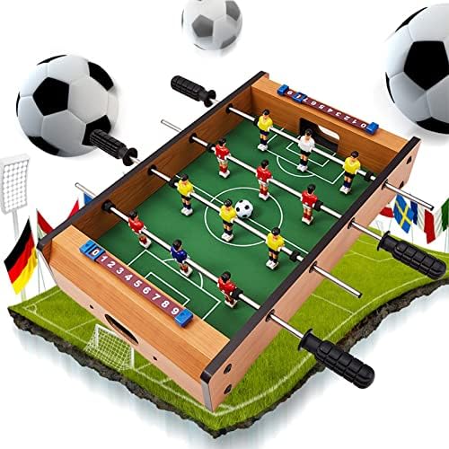 Замена на табелата за фосбол на ECBGZTK FOOSBALLES, 36мм Игра табела со големина на табели со повеќе разнобојни фудбалски топки