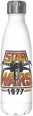 Warsвездени војни за пиење во вселената од 17 мл шише со вода од не'рѓосувачки челик, разнобојно, 17 унца