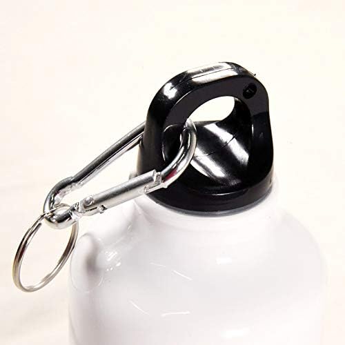 Физика лесна алуминиумска спортска шише со вода БПА бесплатно со приврзок и капаче за завртки 400 мл