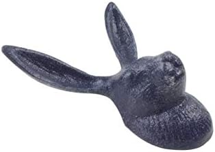 Рачно Изработен Наутички Декор Рустикален Темно Сино Леано Железо Декоративна Кука За Зајаци 5