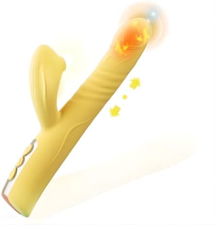 Вибратор за цицање зајак за клиторикал G, сексуални алатки за женски загревање зајак за возрасни дилдо клиторис стимулатор 8 режим