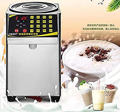 220v Целосно автоматски 16-мрежа фруктоза машина фруктоза квантитативна машина за млеко чај продавница нерѓосувачки челик фруктоза метар