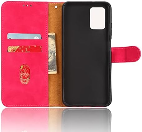 Заштитна Футрола Компатибилна Со Случајот Nokia G22, Флип Случај Стп Кожна Телефонска Кутија Со Држач За Кредитна Картичка Ремен За Зглоб Отпорен