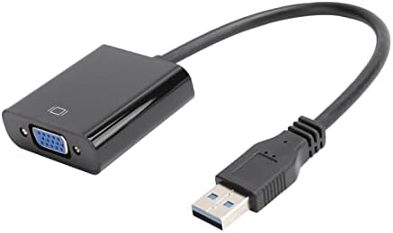 Ciilu VGA Converter USB VGA кабел ABS USB 3.0 до VGA адаптер Кабел 1920x1080 o Видео конвертор 5.0Gbps за Windows 7 8 10