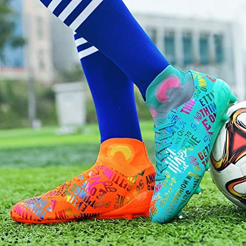 Maugely Man's Cleats Firts First Found Soccer Shoes Атлетска лесна тежина што трча на отворено тренирање удобно тренирање фудбалски чевли