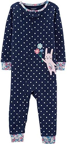 Памучни памучни памучни пижами на бебето на Картер девојчиња