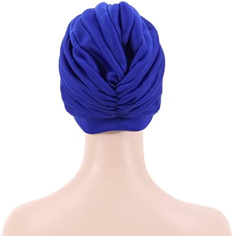 Pdgjg модна рачно изработена монистра хиџаб капа капа свадба турбан жени плетенка за глава дами глави обвивки за завиткувања за жени