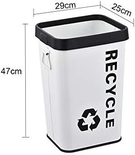 Sshhi Monage Can, правоаголник без покривање на отпадоци класификација за заштита на животната средина, метален материјал за рециклирање, погоден за надворешна кујна цвр?