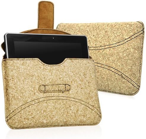 Boxwave Case компатибилен со Onyx International BOOX 60 - Quorky торбичка, издржлива, лесна капакот на ракавот за плитки од плута