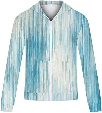 Неферлифули за мажи, 2022 година за машка градиентна вратоврска за печатење патент со фитнес кошула со качулка, јакни за мажи