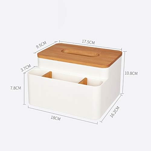 Кутија за складирање Едноставна кутија за ткиво Дома повеќе-функција далечински управувач кутија за складирање дневна соба кафе табела за