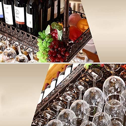 Решетката за вино во Dmuniz, држач за стакло од вино, стаклена решетка за шампањ, решетка за вино, складирање на држачи за вино