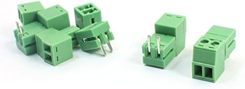AEXIT 5PCS 300V Аудио и видео додатоци 6A 3,5 mm PITCH PCB TERRING CONTERNAL CONNERMORS & ADAPTERS BLOCK CONNECTOR