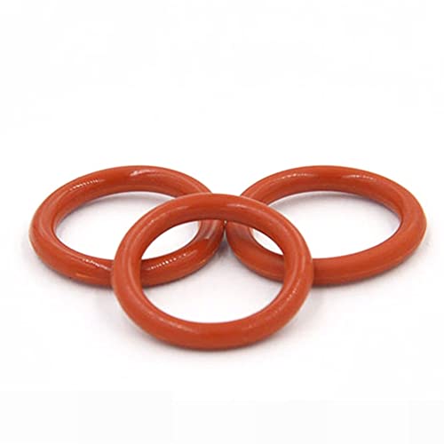Црвен силиконски заптивка за заптивка на прстенот ОД 4 ~ 40мм силиконска храна од гума за миење садови О -прстен Vmq -)