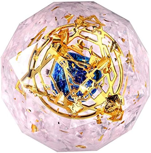 Rockcloud Исцелување кристал Природна роза кварц срце, врежана дланка, загрижена камен и starвезда на генератор на енергија од кристален камен