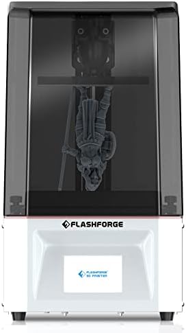 FlashForge 3D печатач FOTO 6.08IN 2K Монохроматски LCD 3D печатач УВ фото-фото-смола 3Д печатач, целосна сива боја на Антиализинг