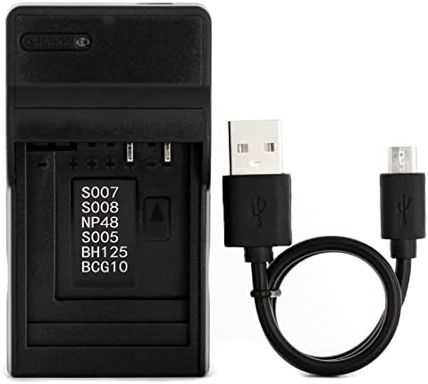 CGA-S008A USB Полнач За Panasonic DMC-FS20, DMC-FS5, HM-TA1, SDR-S26, Lumix DMC-FX3, DMC-FX30, DMC-FX33, DMC-FX35, DMC-FX36, DMC-FX37,