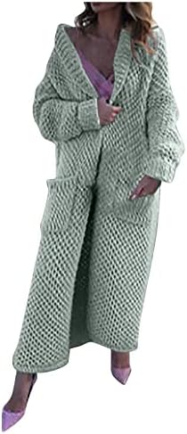 Златен кардиган, долги ракави Нови години култури Кул палта за жени голф удобно зип парка цврсти дуксери