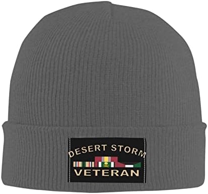 Cxxyjyj пустината бура ветеран бени капа човекот за Божиќни капачиња унисекс термички капи