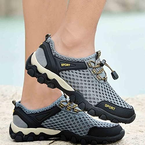Мажи летни мрежи за дишење чевли за пешачење удобни чевли за одење на отворено патување чевли ретро мажи