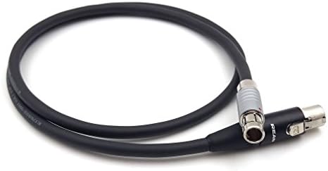 Кабел за напојување McCamStore за TVLogic VFN 058 RS 3PIN до Mini 4Pin XLR Femaleенски кабел за напојување за Tilta до TVLogic VFM058 Power