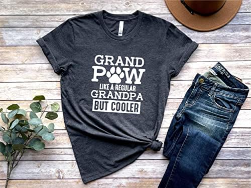 Гранд шепа како редовна дедо, но поладна кошула, роденден на Гранд шепа, подарок од деца, подарок за ден на татковци, подарок од внука