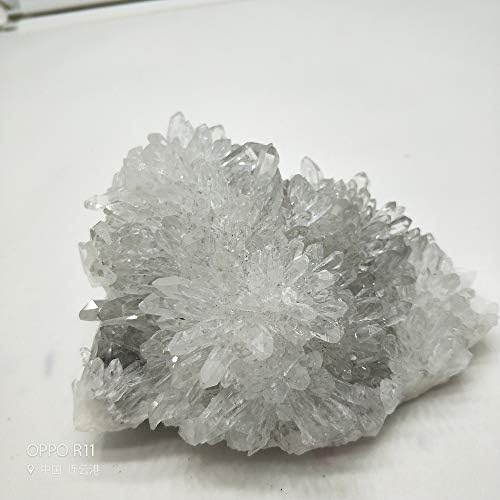 Природен бел кристален кварц vug кристален кластер nunatak декорација чакра заздравување на минерален камен кварц од реики