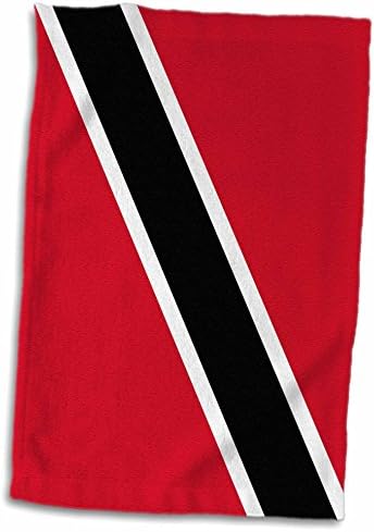 3дроза Знаме На Тринидад и тобаго-црвена Бела Црна Дијагонала-на. - Крпи