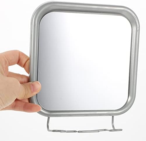 Огледало За Бања Монтирано На Ѕид со Кука Вшмукување Чаша Козметичко Огледало За Бричење Виси Украсни Огледала За Ѕидна Спална
