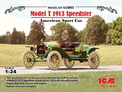 ICM 24015 Model T 1913 Speedster, American Sport Car - Скала 1:24