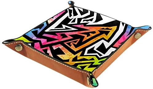 Lorvies виножито во боја геометриска шема за складирање на кутии за корпи за корпи за корпи за канцелариски дом