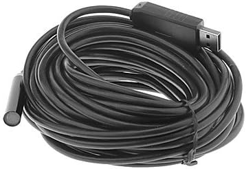 Комонски бродови за 24 часа IP66 Mini USB Endocope Inspection Camera Borescope Tube Snake Scope 4 LED диоди